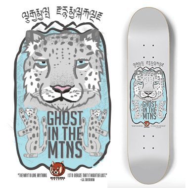 Ghost in the Mountains Skateboards for Sale