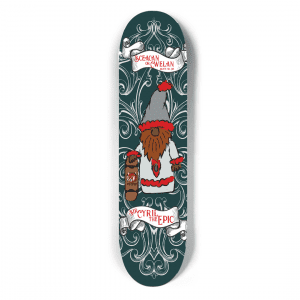 Sir Cyril the Epic Red Panda Skateboard Deck
