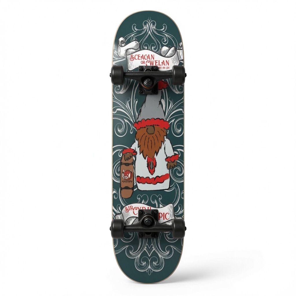 Sir Cyril the Epic Red Panda Skateboard Deck